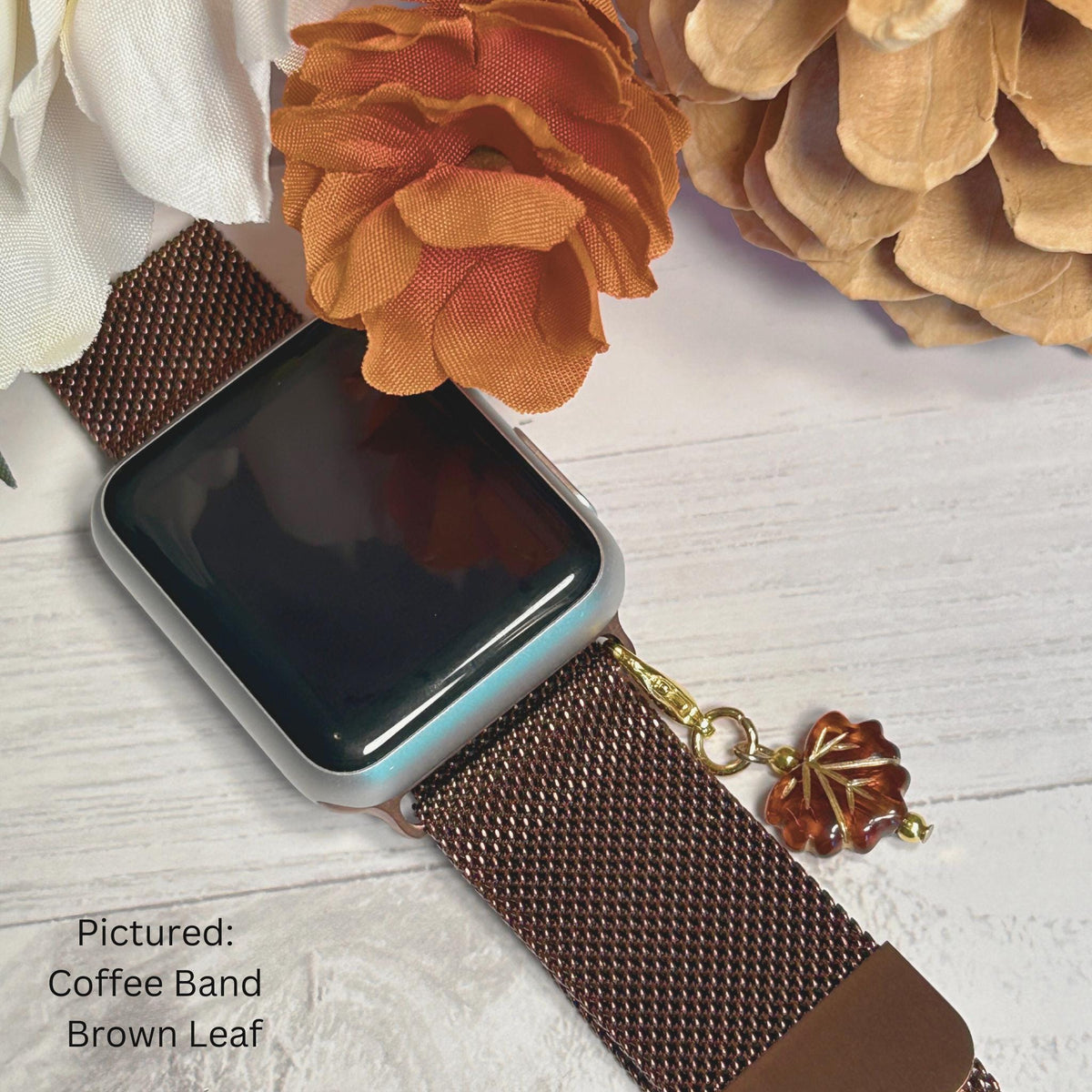 Fall Apple Watchband or Charm Set for Apple Watches, Fall Jewelry, Fall Watchbands, Autumn Watchbands, Size 38/40/41