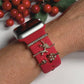 Christmas Watchband Charms, Apple Watchbands, Watchband Bars, Holiday Jewelry