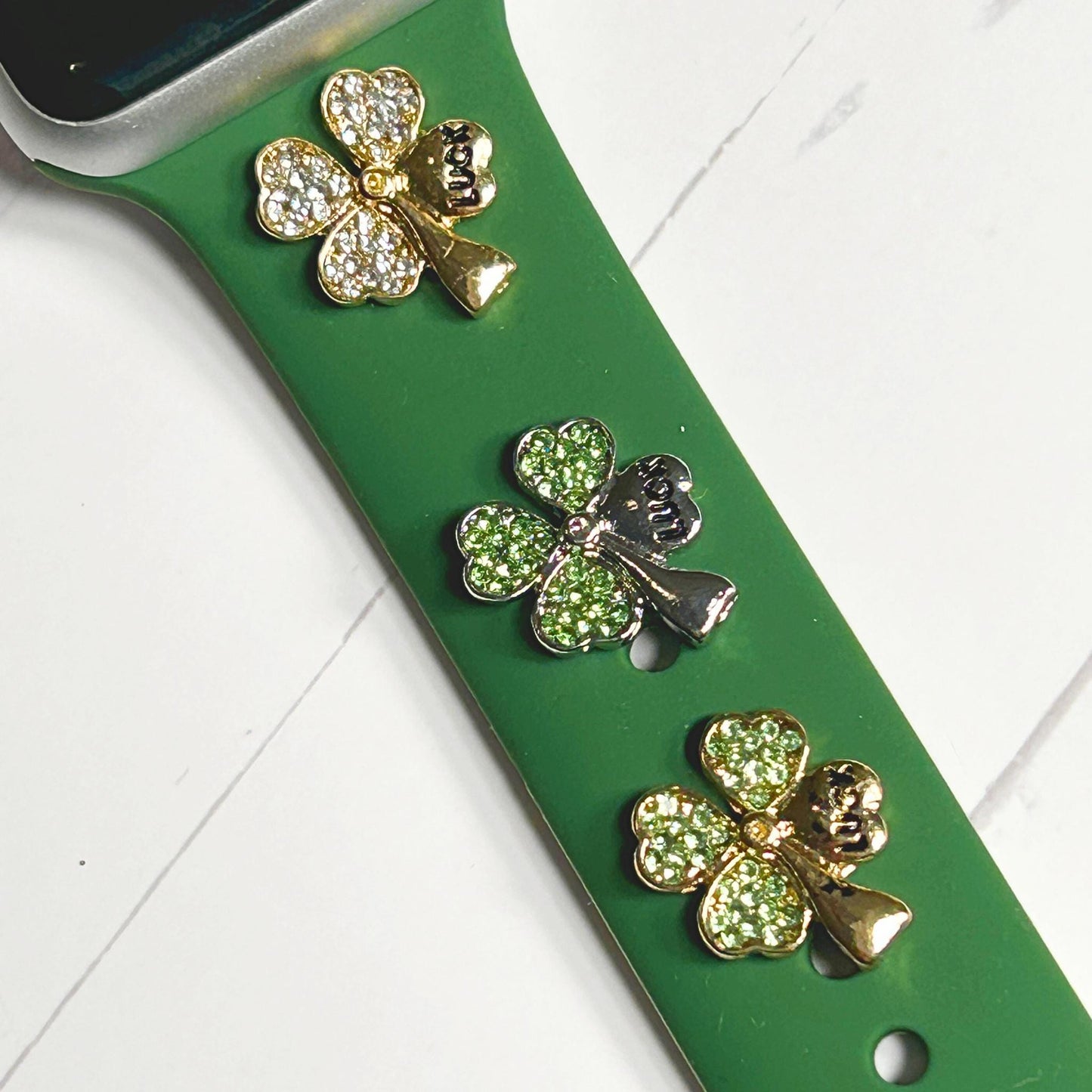 St. Patrick's Day Universal Watchband Charms - Fit Most all Smartwatch Brands