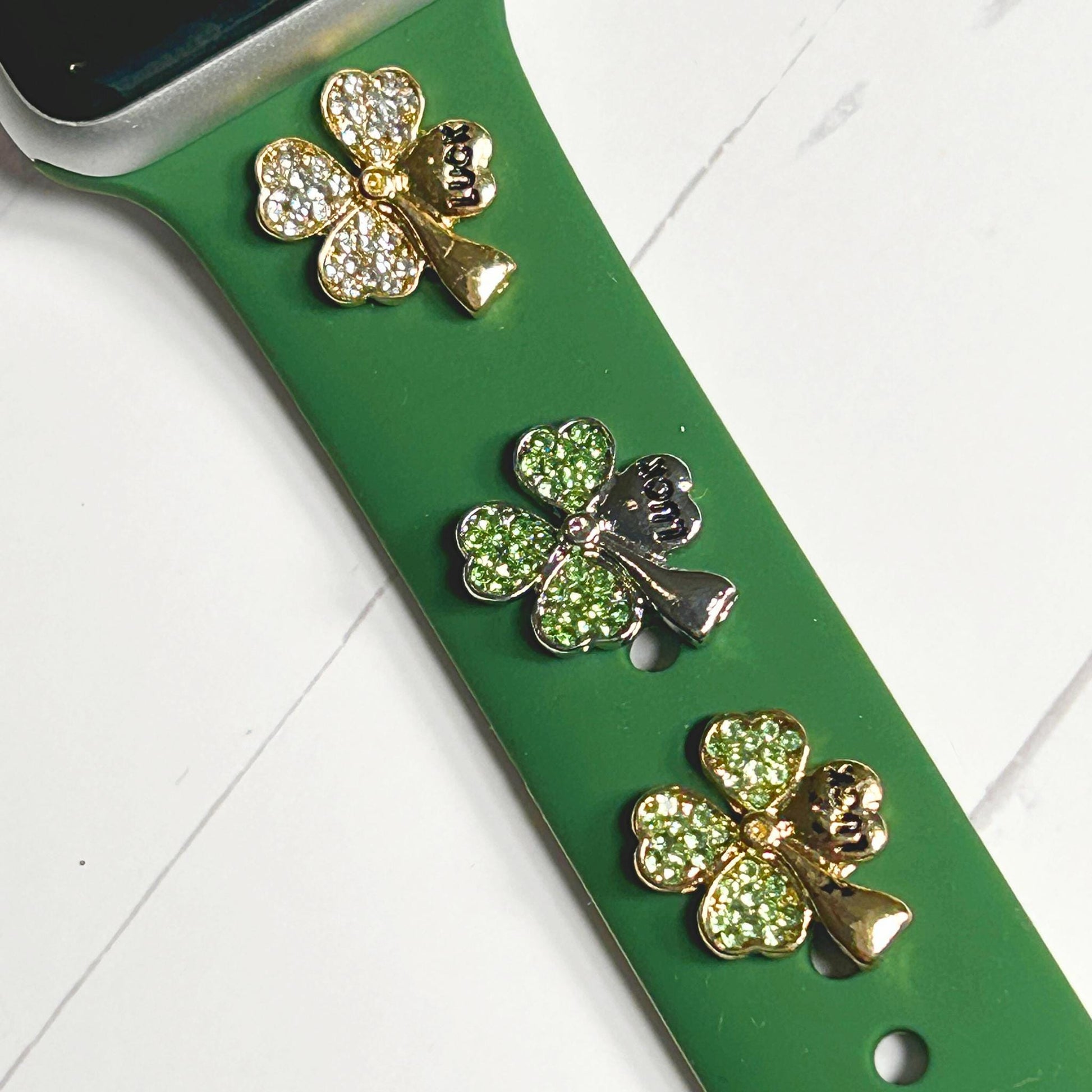 St. Patrick's Day Universal Watchband Charms - Fit Most all Smartwatch Brands