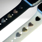 Metal Heart Stud Watch Charm, Watchband Jewelry, Silicone Band Charm, Apple Watchband, Samsung Galaxy Watchband, Fitbit, Heart Jewelry