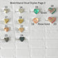 Heart Stud Watchband Charms, Watchband Jewelry, Apple Watchband, Samsung Galaxy Watchband, Fitbit