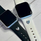 Heart Stud Watchband Charms, Watchband Jewelry, Apple Watchband, Samsung Galaxy Watchband, Fitbit