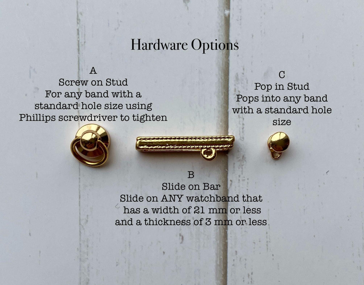 Flower Watchband Charms, Apple Watchband Charm, Flower Charm Jewelry, Floral Watchband