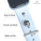 Cross Watchband Stud, Apple Watchband Charms, Watchband Charms, Watchband Jewelry, Cross Jewelry, Christian Gift, Bible Study