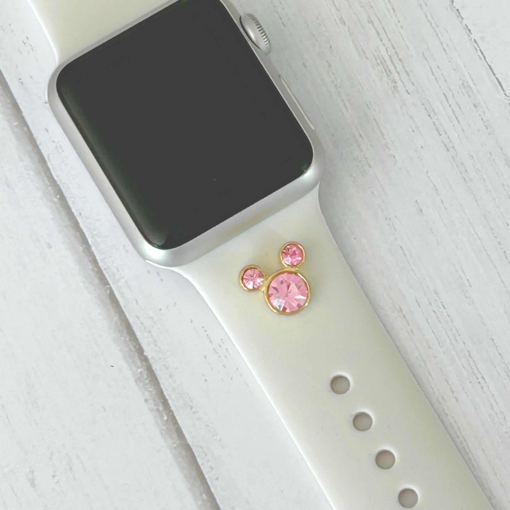 Disney Watchband Charms, Watchband, Watch Jewelry, Watch Studs, Apple Watchband