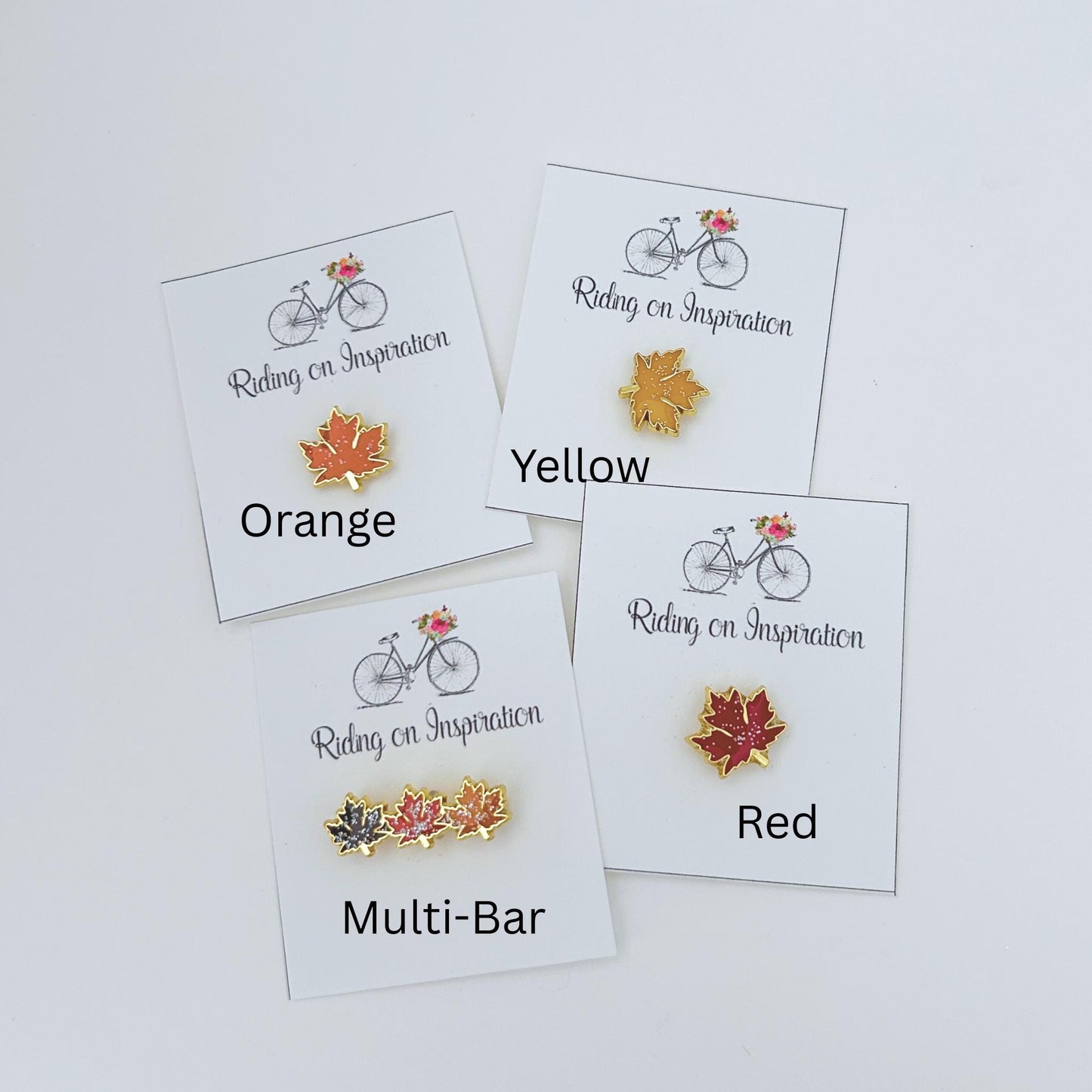 Fall Leaves Watchband Charm, Fall Watchband, Watch Jewelry, Watch Studs, Apple Watchband Jewelry, Samsung Galaxy Jewelry