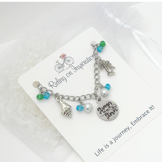 Adventurous Girl Meets Demi-God Fairytale Charm Bracelet, Princess Charm Bracelet, Animated Film Jewelry, Princess Jewelry