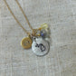 Hand Stamped University of Michigan Football, Basketball, Softball, Baseball, Volleyball Necklace