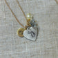 Hand Stamped University of Michigan Football, Basketball, Softball, Baseball, Volleyball Necklace