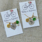 Hand Stamped Michigan State Football, Basketball, Softball, Baseball, Volleyball Necklace, MSU Jewelry