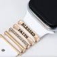 Stackable Watchband Charms, Watch Bars, Watch Band Accessories, Unique Gift, Gift for Mom, Apple Watch Jewelry, Watch Jewelry, Valentines