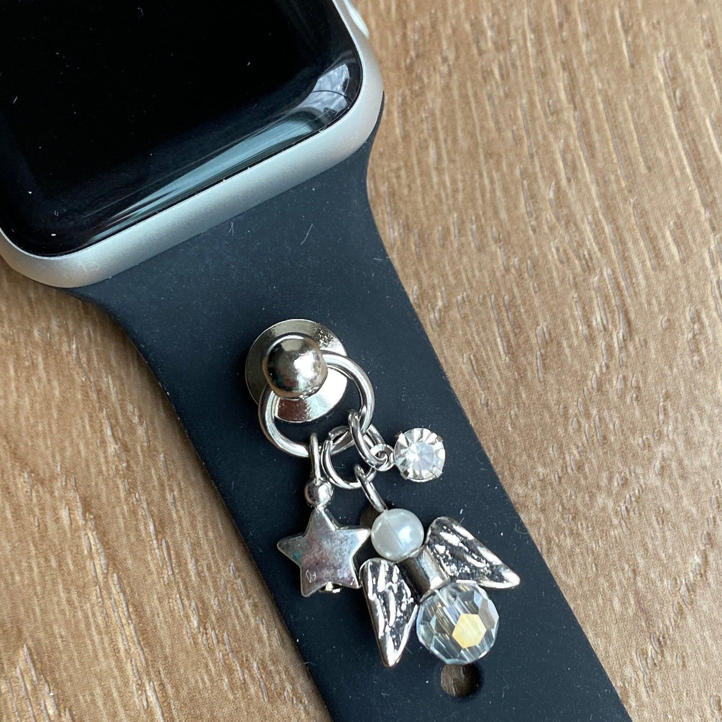 Angel Watchband Charms, Apple Watchband Charm, Personalized Jewelry, Custom Charm, Phone Case Charm, SmartWatch Charm, Womens Watchbands