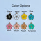 Flower Watchband Charms, Apple Watchband Charm, Flower Charm Jewelry, Floral Watchband, Phone Case Charm, SmartWatch Charm, Womens Watchband